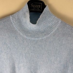 Reitmans Cashmere Blend light blue sweater size Small